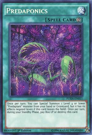 Predaponics - Fusion Enforcers YuGiOh trading card
