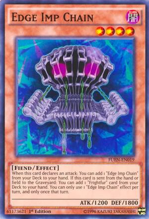 Edge Imp Chain - Fusion Enforcers YuGiOh trading card