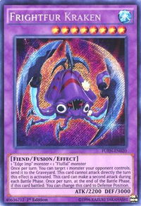 Frightfur Kraken - Fusion Enforcers (FUEN) #FUEN-EN020 - Secret Rare YuGiOh Trading Card