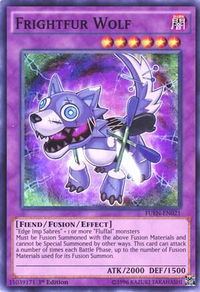 Frightfur Wolf - Fusion Enforcers (FUEN) #FUEN-EN021 - Super Rare YuGiOh Trading Card