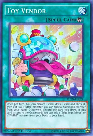 Toy Vendor - Fusion Enforcers YuGiOh trading card