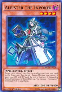 Aleister the Invoker - Fusion Enforcers (FUEN) #FUEN-EN026 - Super Rare YuGiOh Trading Card