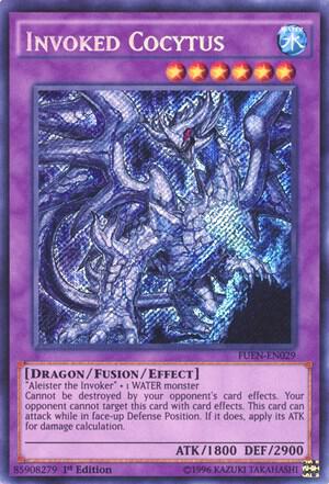Invoked Cocytus trading card from Fusion Enforcers Invoked Cocytus - Fusion Enforcers YuGiOh trading card