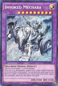 Invoked Mechaba - Fusion Enforcers (FUEN) #FUEN-EN032 - Secret Rare YuGiOh Trading Card