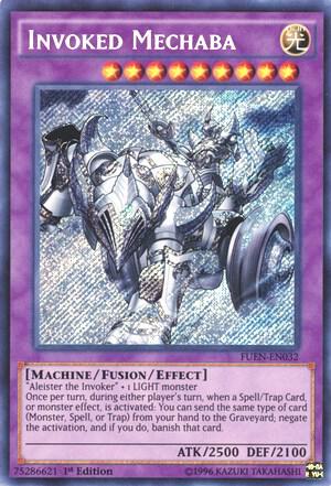 Invoked Mechaba - Fusion Enforcers YuGiOh trading card