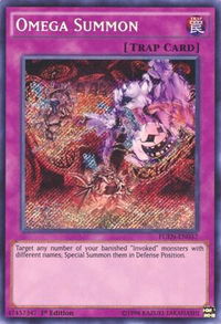 Omega Summon - Fusion Enforcers (FUEN) #FUEN-EN037 - Secret Rare YuGiOh Trading Card