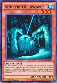 King of the Swamp - Fusion Enforcers (FUEN) #FUEN-EN040 - Super Rare YuGiOh Trading Card