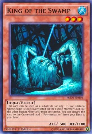 King of the Swamp - Fusion Enforcers YuGiOh trading card