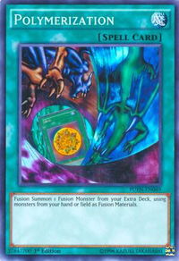 Polymerization - Fusion Enforcers (FUEN) #FUEN-EN049 - Super Rare YuGiOh Trading Card