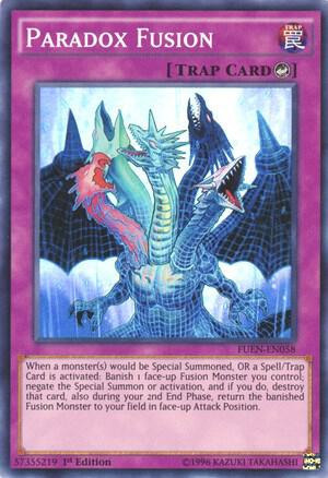 Paradox Fusion - Fusion Enforcers YuGiOh trading card
