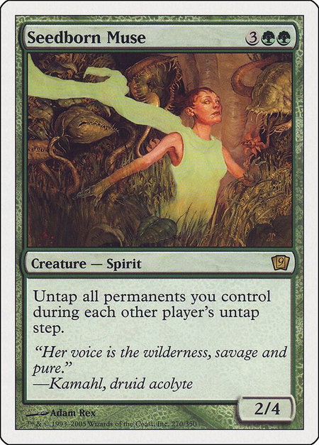 Seedborn Muse - 9th Edition Magic: The Gathering trading card