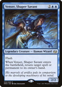 Venser, Shaper Savant - Modern Masters 2017 (MM3) #55 - Rare Magic: The Gathering Trading Card