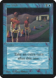 Time Walk - Alpha Edition (LEA) #83 - Rare Magic: The Gathering Trading Card