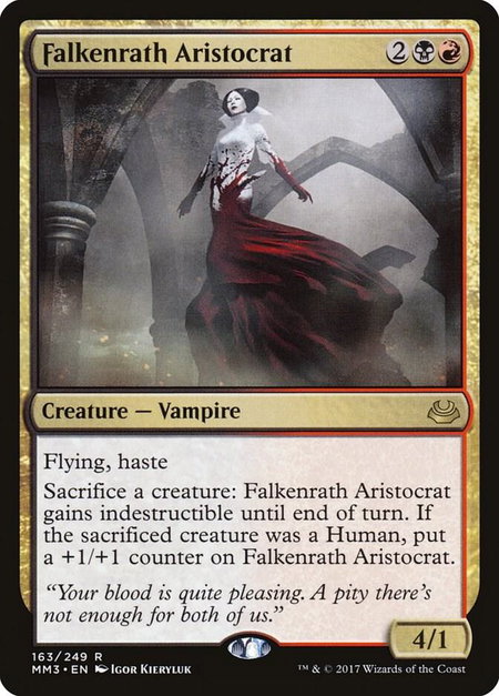 Falkenrath Aristocrat - Modern Masters 2017 Magic: The Gathering trading card