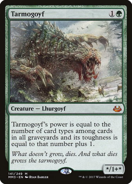 Tarmogoyf - Modern Masters 2017 Magic: The Gathering trading card