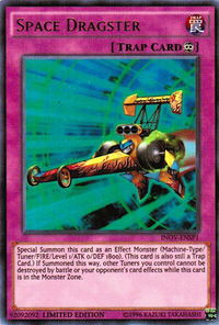 Space Dragster (INOV-ENSP1) - Invasion: Vengeance (INOV) #INOV-ENSP1 - Ultra Rare YuGiOh Trading Card