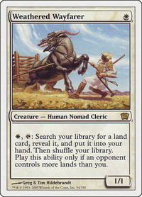 Weathered Wayfarer - 9th Edition (9ED) #54 - Rare Magic: The Gathering Trading Card