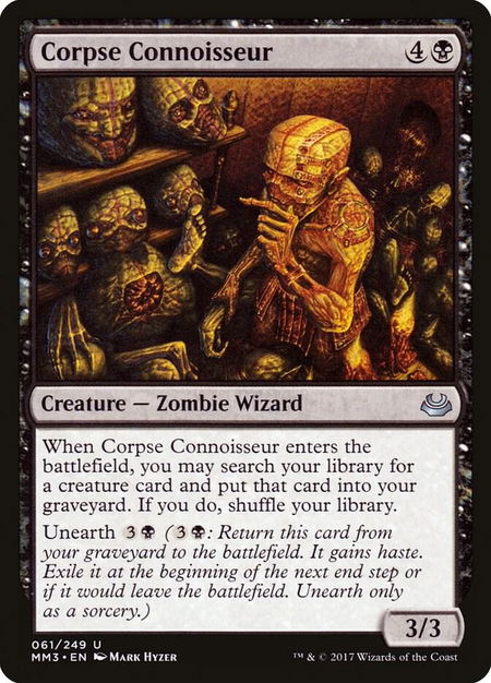 Corpse Connoisseur - Modern Masters 2017 Magic: The Gathering trading card