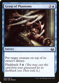 Grasp of Phantoms - Modern Masters 2017 (MM3) #41 - Common Magic: The Gathering Trading Card