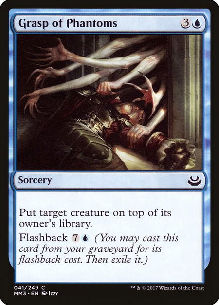 Grasp of Phantoms - Modern Masters 2017 Magic: The Gathering trading card