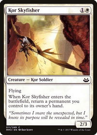 Kor Skyfisher - Modern Masters 2017 (MM3) #11 - Common Magic: The Gathering Trading Card