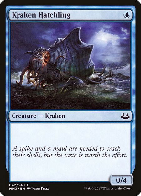 Kraken Hatchling - Modern Masters 2017 Magic: The Gathering trading card