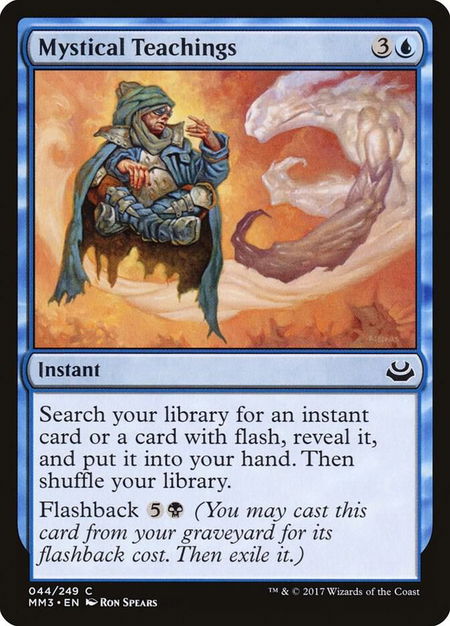 Mystical Teachings - Modern Masters 2017 Magic: The Gathering trading card