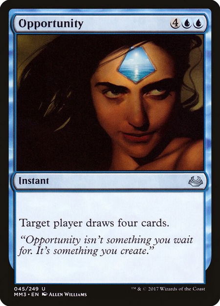 Opportunity - Modern Masters 2017 Magic: The Gathering trading card