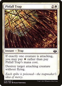 Pitfall Trap - Modern Masters 2017 (MM3) #18 - Common Magic: The Gathering Trading Card