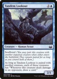 Tandem Lookout - Modern Masters 2017 (MM3) #53 - Common Magic: The Gathering Trading Card