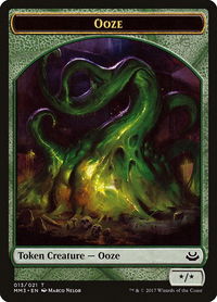 Ooze Token - Modern Masters 2017 (MM3) #13 - Token Magic: The Gathering Trading Card