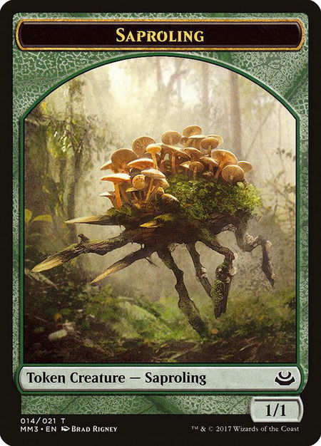 Saproling Token - Modern Masters 2017 Magic: The Gathering trading card