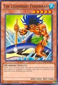 The Legendary Fisherman (Starfoil) - Star Pack - Battle Royal (SP17) #SP17-EN001 - Rare YuGiOh Trading Card