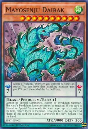 Mayosenju Daibak (Starfoil) - Star Pack - Battle Royal YuGiOh trading card