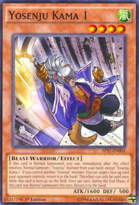 Yosenju Kama 1 - Star Pack - Battle Royal (SP17) #SP17-EN004 - Common / Short Print YuGiOh Trading Card