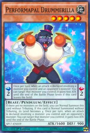 Performapal Drummerilla - Star Pack - Battle Royal YuGiOh trading card