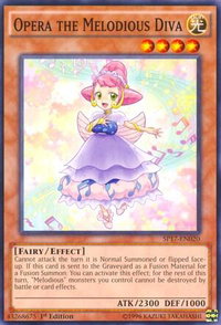 Opera the Melodious Diva - Star Pack - Battle Royal (SP17) #SP17-EN020 - Common / Short Print YuGiOh Trading Card