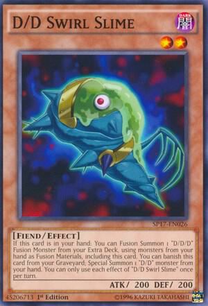 D/D Swirl Slime (Starfoil) trading card from Star Pack - Battle Royal D/D Swirl Slime (Starfoil) - Star Pack - Battle Royal YuGiOh trading card