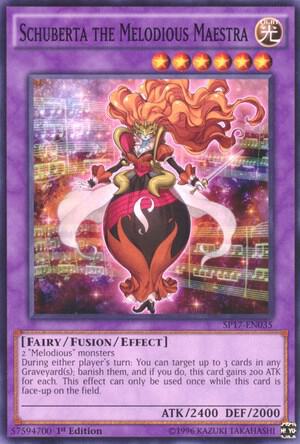 Schuberta the Melodious Maestra (Starfoil) trading card from Star Pack - Battle Royal Schuberta the Melodious Maestra (Starfoil) - Star Pack - Battle Royal YuGiOh trading card