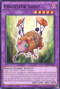 Frightfur Sheep (Starfoil) - Star Pack - Battle Royal (SP17) #SP17-EN038 - Rare YuGiOh Trading Card