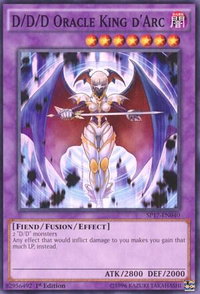 D/D/D Oracle King d'Arc - Star Pack - Battle Royal (SP17) #SP17-EN040 - Common / Short Print YuGiOh Trading Card