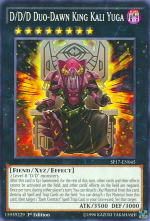 D/D/D Duo-Dawn King Kali Yuga - Star Pack - Battle Royal YuGiOh trading card