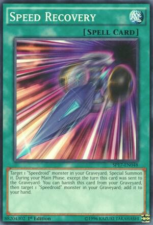 Speed Recovery - Star Pack - Battle Royal YuGiOh trading card