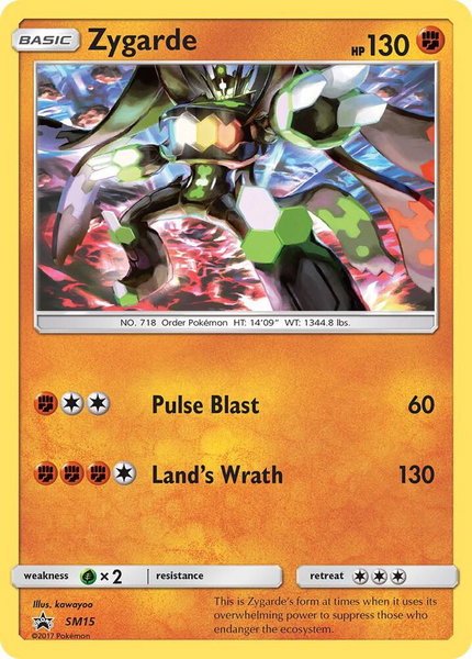 Zygarde - SM15 - SM Promos Pokémon trading card
