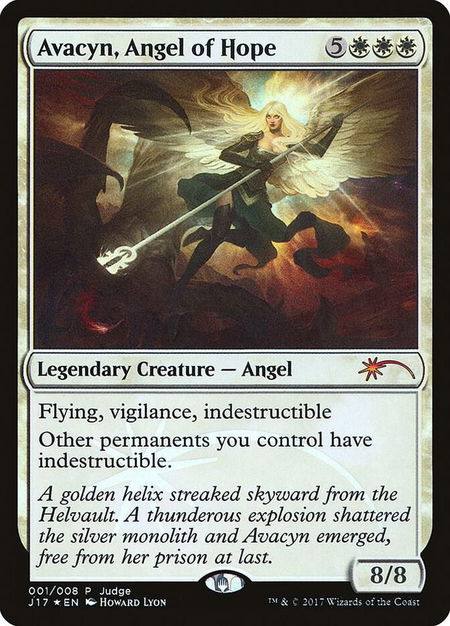 Avacyn, Angel of Hope - Judge Promos Magic: The Gathering trading card