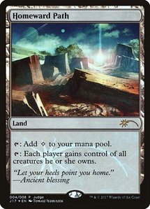 Homeward Path - Judge Promos (JDG) #4 - Promo Magic: The Gathering Trading Card