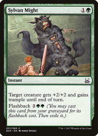 Sylvan Might - Duel Decks: Mind vs. Might (DDS) #51 - Common Magic: The Gathering Trading Card
