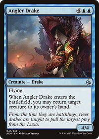 Angler Drake - Amonkhet (AKH) #41 - Uncommon Magic: The Gathering Trading Card