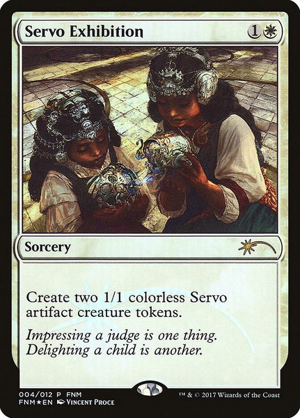 Servo Exhibition - FNM Promos Magic: The Gathering trading card