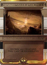 Wrath of God - Masterpiece Series: Amonkhet Invocations (MPS2) #7 - Mythic Magic: The Gathering Trading Card